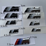 Suitable for BMW m Logo Black White 3 Series 5 Series x1 x3 Modified m Logo Rear Tail Logo Logo Spor