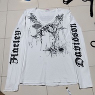 ️B00020/L1D Chest 40-44 Length 28" Harley Davidson Second-Hand T-Shirt Vintage Brand Cartoon Band Fu