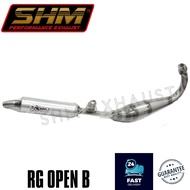SHM Exhaust Suzuki RG-V Exhaust Open-B