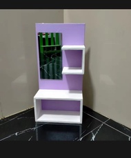 rak kosmetik gantung minimalis/ rak tolet