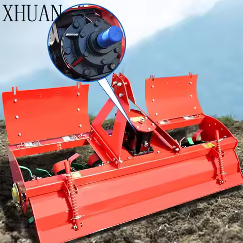 Land Reclamation Rotary Tiller Tractor Rotary Harrow and Plow Soil Turning Machine with Deep Tillage