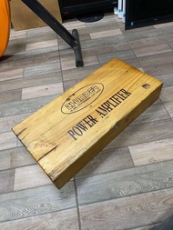 กล่องไม้สนนอก กล่องขยายเสียงไม้ USA ขนาด 26x12x4 Inch THUNDER Out-Stock ที่เก็บเสื้อผ้า กล่องไม้เก็บ