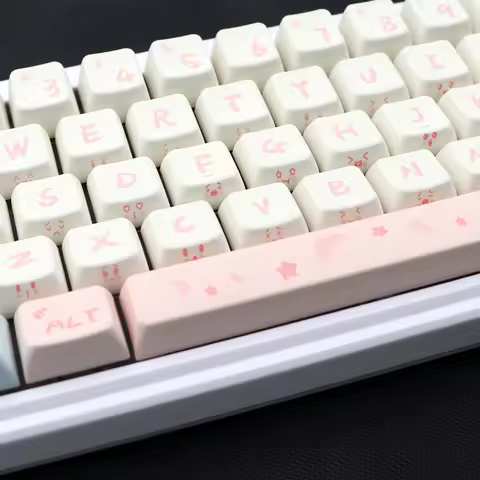 MDA Keycaps Side Keycap For dz60/RK61/64/gk61/68/98 Alice Layout Mechanical Keyboard gmmk 7u 2.25/2.