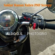 Holder Saklar Kanan Yamaha Xabre Ori YGP PNP Scoopy ESP ISS ACG Stater