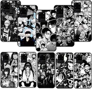 Samsung Galaxy  A5 2017 A10 A10s A11 M11 A12 Soft Case TPU Phone Cover QU3 Anime Manga Comic Art Animation anime