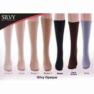 🔥LIMITED OFFER🔥STOKIN SILVY OPAQUE TEBAL ORIGINAL MESIR [ BEIGE 1/BEIGE 2/BLACK, LONG ]