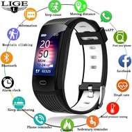 LIGE New Smart Watch For Man Fitness Smart Wristband IP68 Waterproof Women Watch Sports Tracker Play
