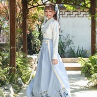 Hanfu Woman Chinese Traditional Dress Two-Piece Suti 汉服 漢服女裝 旗袍 兩件套 Dsmyz6101