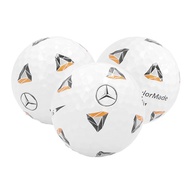 Mercedes-Benz ชุดเซ็ทลูกกอล์ฟ 3 ลูก สีขาว วัสดุยูรีเทน TaylorMade TP5 pix ผลิตโดย TaylorMade for Mer