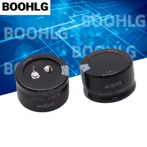 2PCS 450V 150UF 35X20 Bullfoot Electrolytic Capacitor 150UF 450V