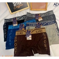 Wholesale/Bundle 3/6/12 Adult Men's Boxer Briefs Like Sport Premium Men's Underwear/