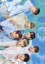 POSTER CETAK BTS HIASAN DINDING BTS POSTER CETAK BTS UKURAN JUMBO POSTER CETAK BTS BESAR POSTER CETA