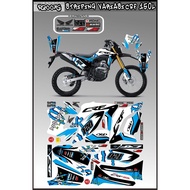 Striping CRF 150L / decal CRF 150L / variasi CRF 150L