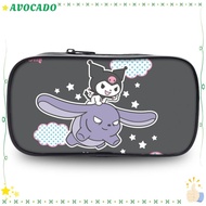 AVOCAYY Pencil Cases, Cute Cartoon Large Capacity Kuromi Pencil Bag, Fashion Sanrio Storage Bag