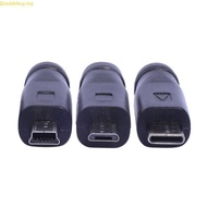 Doublebuy Versatile Female to Male Adapter Multifunctional DC5521 to Type-C Mini Micro USB