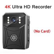 Portable 4K Mini Police Camera Digital Video Recorder Camcorder Camera IR Night Vision Body Camera S