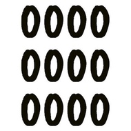 2 INCHES STICKER NUMBER - STYLE 1 (A5 SIZE) FOR BALLOON PLATE NUMBER BOBO BALLOON TRANSPARENT