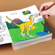 Dinosaur Coloring Drawing Book Children diy Baby Coloring Car Drawing Drawing Book Picture Book Pain