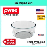 (Clearance Sales) Corelle Brands Pyrex Classic Round Dish Bowl (473ml/1650ml) Mangkuk Pyrex Made in 