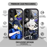 HP Case glossy Softcasehp For VIVO V50 LITE 4G 5G BLK186 Premium Silicone glass Casing Handphone