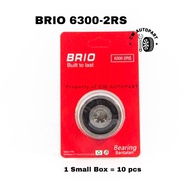 (10pcs) BEARING 6300-2RS BRIO BRAND LAHER KLAHER BERING FRONT WHEEL BALL BEARING