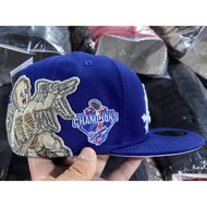 AA High Quality Los Angeles Dodgers & Hells Angels Style Baseball Cap 59FIFTY Outdoor Hip Hop Cap Fi
