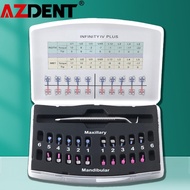 1Box Azdent Dental Self-Ligating Orthodontic Dental Brackets ROTH/MBT 0.022 345 Hooks