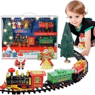 Electric Train Toy Set Mini Train With Lights And Sound Train Carriages And Tracks Toys Presents For Boys Girls Aged 4 5