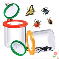 PEONY terrarium kit Handheld magnifier Backyard Explorer Children Education Toys Bug Catcher for Kids Portable Observation Box Magnifier Viewer Collecting Insect Feeding Experimental