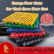 Car Wash Floor Grate 40x40x2cm Garage Floor Tiles Non Slip Fast Drainage Available