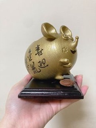新港香藝  93年紀念香爐 喜迎金鼠 陶藝