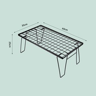 โต๊ะตะแกรง เหล็ก พับเก็บได้ การรวมกันฟรี ระบบครัว โต๊ะตะแกรงเหล็กพับได้ โต๊ะแคมป์ปิ้ง IGT Table