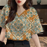 2568 สไตล์โบฮีเมียน เสื้อยืด เสื้อสงกรานต์ เนื้อผ้ายืดหยุ่น จัดส่งเร็ว เสื้อสงกรานต์2568