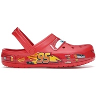 High quality crocs mcqueen red car slippers, all sizes 36-44