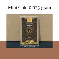 Mini Gold 0.025 gram