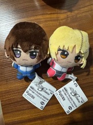 $60@2 Gundam seed  基拉大和 & 卡佳里 約10cm 公仔鎖匙扣