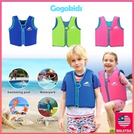 📦 Malaysian stock📦Gogokids Children Swim Vest Kids Floatation Jackets Toddler Learn to Swim for 1-5Y