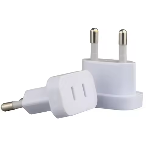 220V Power Plug Adapter US To EU Euro Europe Plug Power Plug Converter Travel Adapter US to EU Adapt