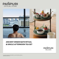 ANCIENT ONSEN BATH RITUAL & Single Afternoon Tea Set