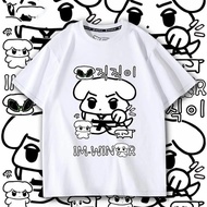 Special Offer Jin Minting Jin Winter Curry Dog Zha aespa Peripheral Short-Sleeved T-Shirt Men Women 