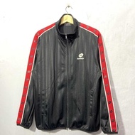 Vintage Lotto Italian Sport Design Taped Track Jacket original