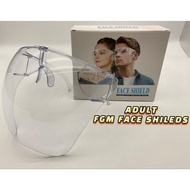 Face sheild Transparent anti-fog splash half face shield