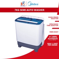 Midea Mesin Basuh Manual 7KG Semi Auto Washing Machine MSW-7118P