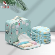 ‍🚓Diaper Bag New Baby Outing Baby Diapers Storage Bag Portable Diaper Bag Large Size Diaper Bag Single-Shoulder Mommy Ba