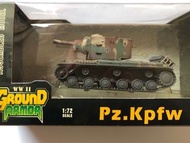 WWII Ground Armor Pz. Kpfw 754-r 德國重型坦克模型1/72 1:72