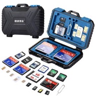 Others - 27槽SD卡保護套，適用於記憶卡SD（8 SD & 4 CF & 9 Micro SD/TF & 1 SIM & 2 Nano SIM & 2 Micro SIM & 1 插針），防