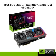 ASUS ROG Strix GeForce RTX 4070 Ti 12GB GDDR6X OC Edition Graphics Card ROG-STRIX-RTX4070TI-O12G-GAM