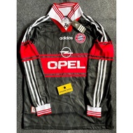 BAYERN MUNCHEN RETRO JERSEY 1998 1999 98 99 2000 2001 00 01 AWAY HOME Blockecore Ls longsleeve Long