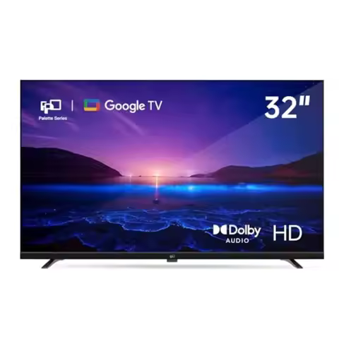 ch Smart HD 720p with Play and Cast Built-, HDR 10, Dolby Audio, Voice Remote, Stream Live TV Palett