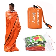 Outdoor Emergency Survival Sleeping Bag Thermal Blanket Mylar Waterproof Reusable Sack Portable Camp